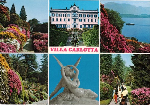 Postcard villa carlotta - postcard,
