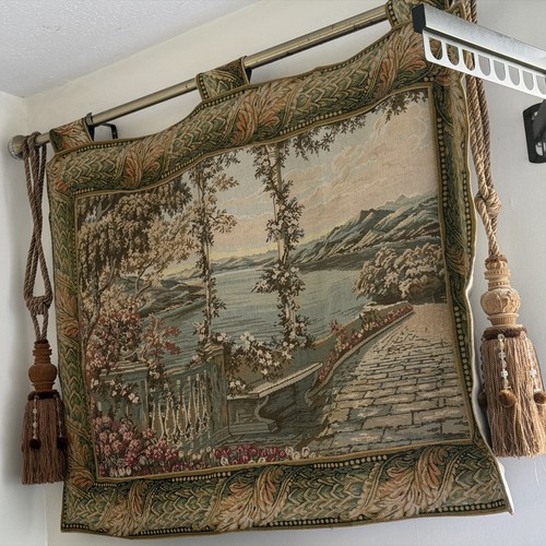 Vintage french tapestry garden - vintage,