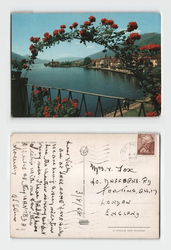 Postcard lake como - -,