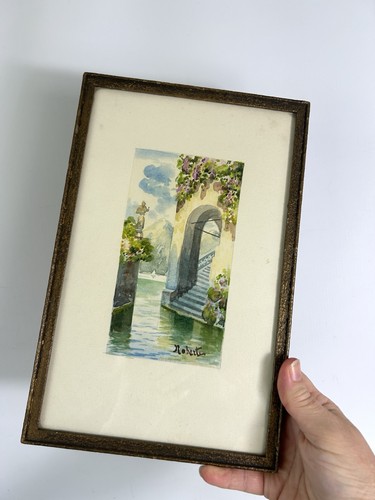 Vintage italian watercolour - vintage,