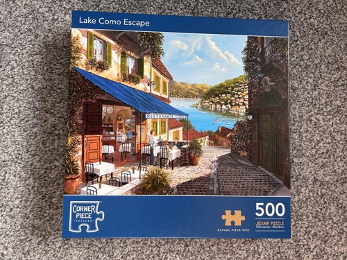 Lake como 500 piece jigsaw - lake,