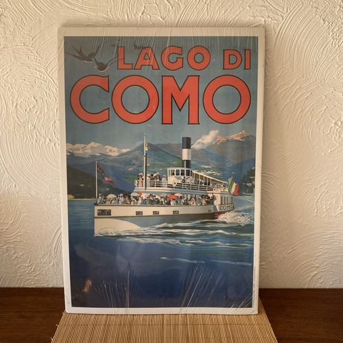 Lake como 1920 italy vintage - lake,