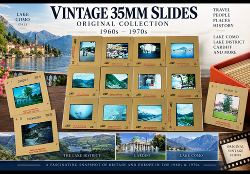 Vintage 35mm colour slides - vintage,