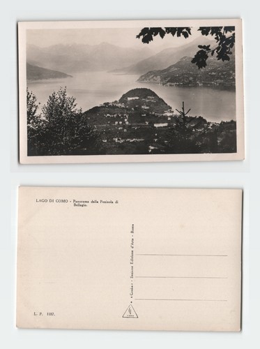 Vintage postcard lake - postcard,