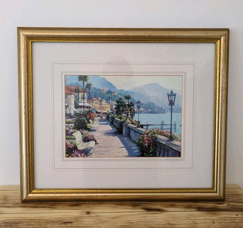 Bellagio promenade framed - bellagio,