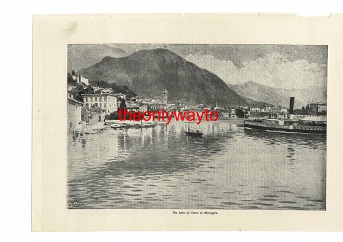 Lake como menaggio - como, at