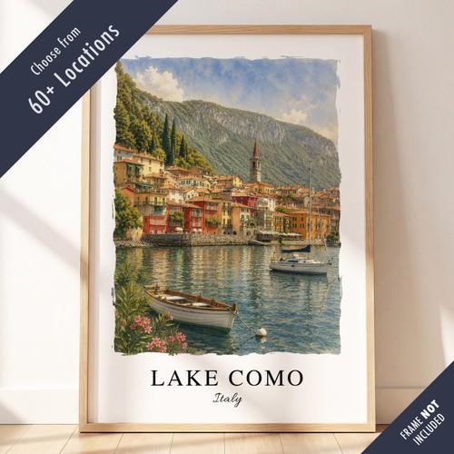 Europe travel poster - print, |